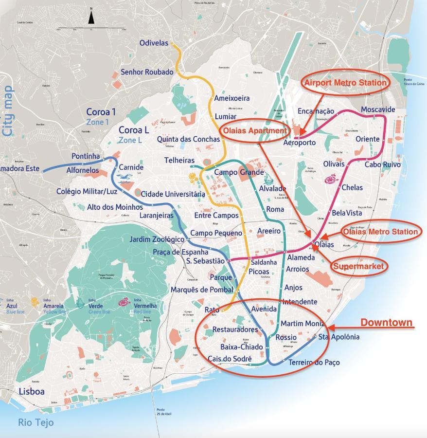 1-Minute Walk To The Metro And 2 To The Supermarket Lisboa Екстериор снимка