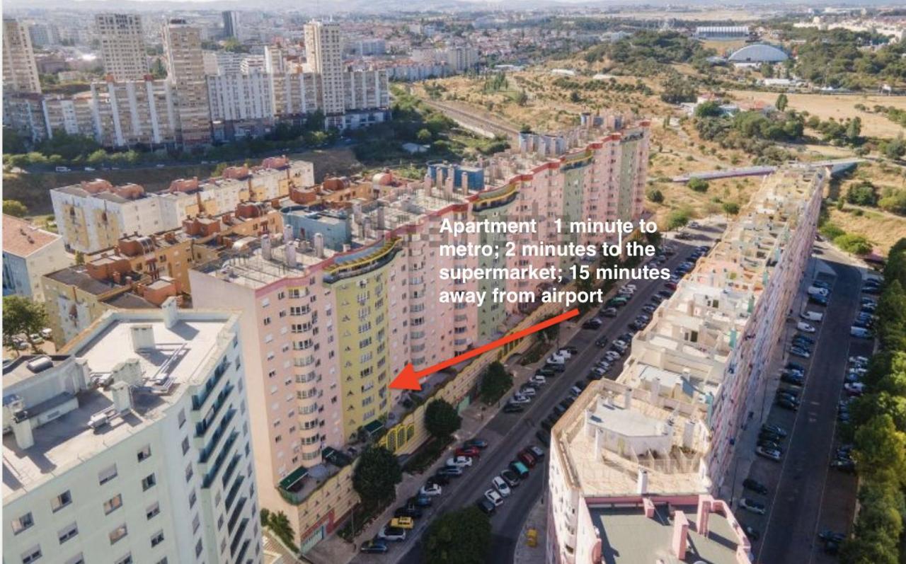 1-Minute Walk To The Metro And 2 To The Supermarket Lisboa Екстериор снимка